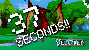 VELOREN PRE-ALPHA GAMEPLAY IN 37 SECONDS!!