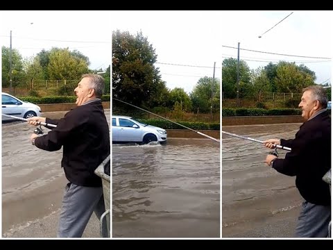 Кумановец ловеше риба на поплавената „Октомвриска револуција“