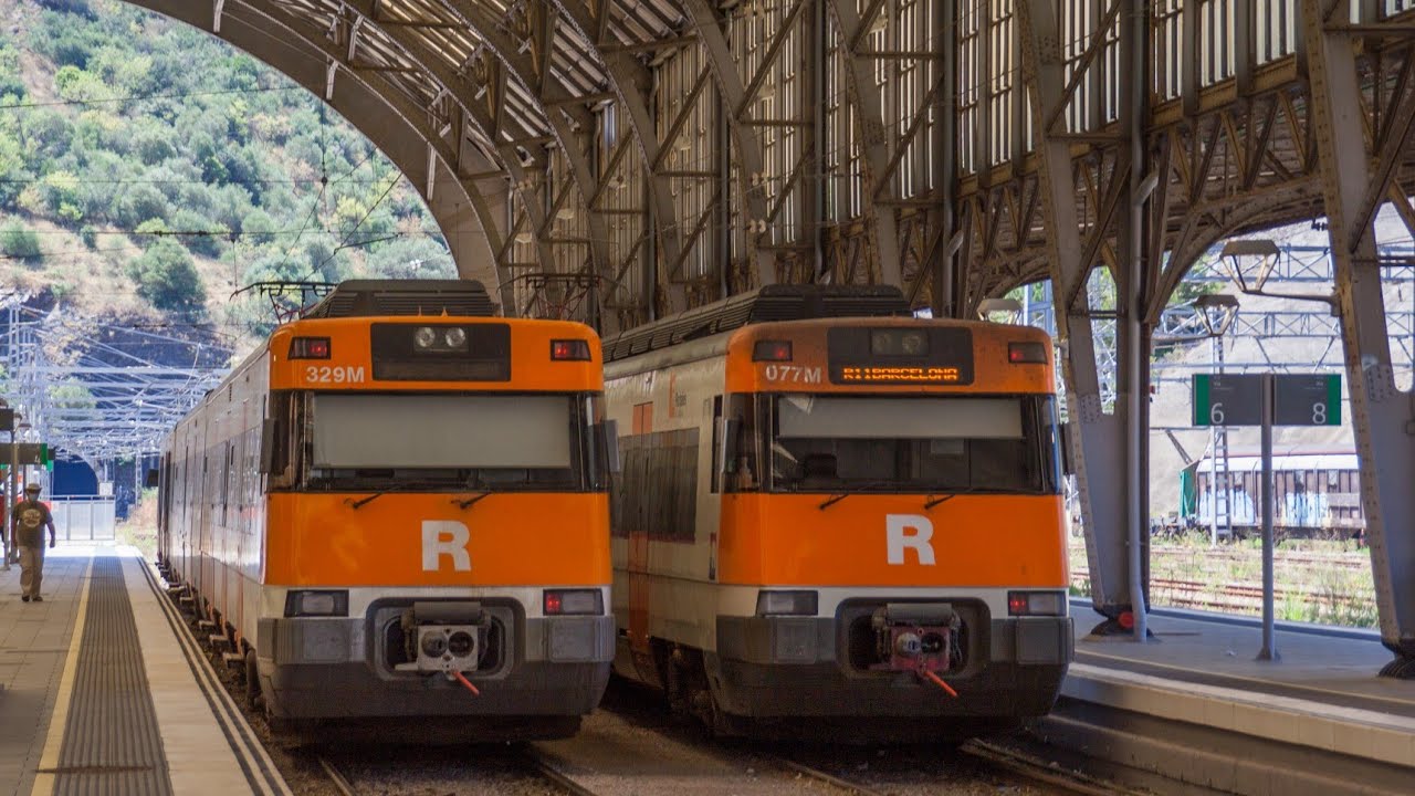 Una mañana de trenes por Portbou y Cerbère (1-7-2021)