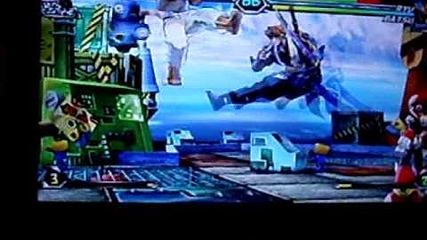 Tatsunoko vs Capcom UAS - S2B (Zero/Soki) vs Capcom (Ryu/Batsu)