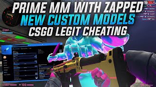 NEW CUSTOM MODELS | ZAPPED.CC | PRIME MM CSGO CHEATING | R2GLOBAL #22