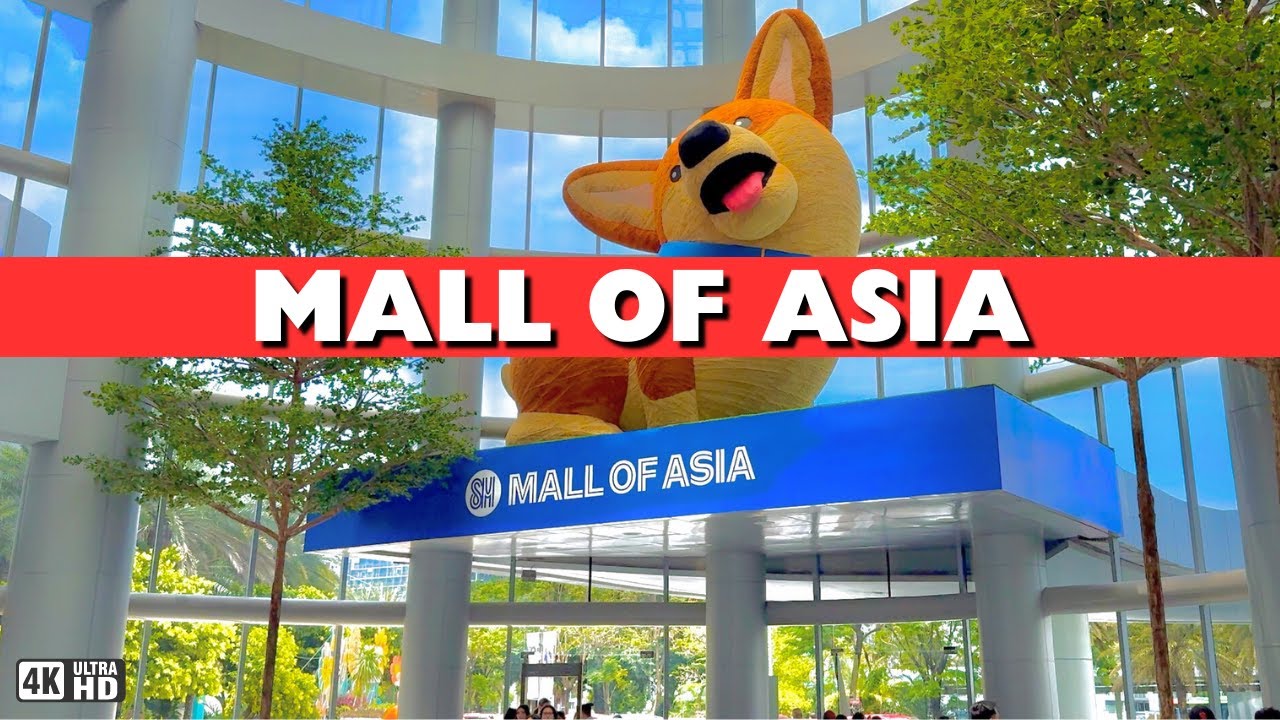 [4K] The BIGGEST Mall in the Philippines | SM MALL OF ASIA (MOA) | 2024 ...