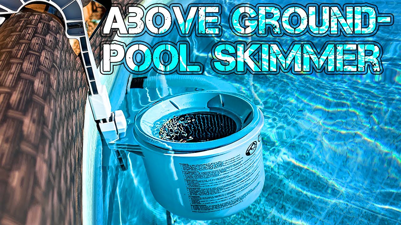 Above Ground Pool Skimmer Setup | Intex | Above Ground Pool Ideas.