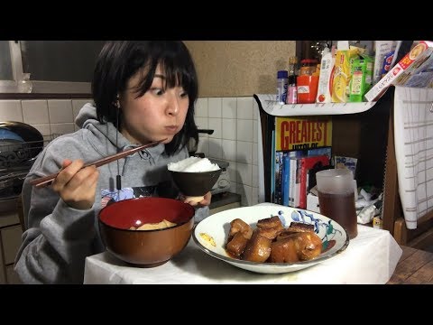 【圧力鍋】とろとろ豚の角煮を簡単レシピで作ってみた！【岡奈なな子】