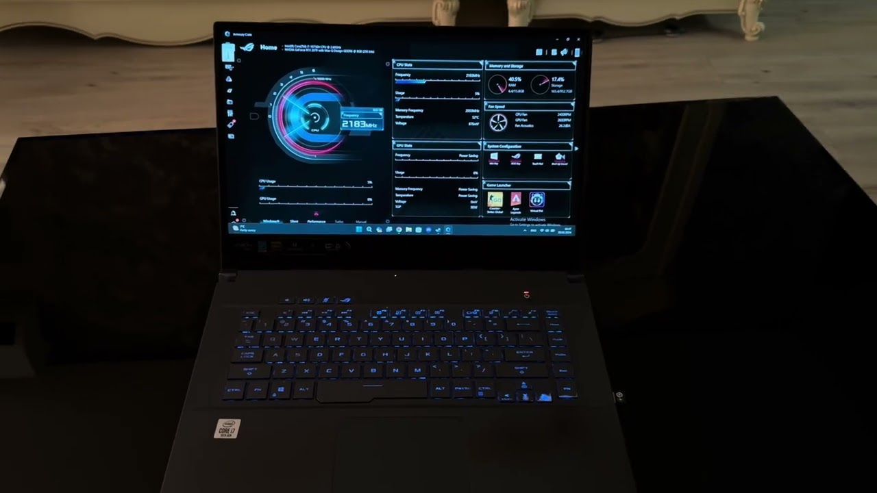 Rog  Zephyrus M15 GU502LW