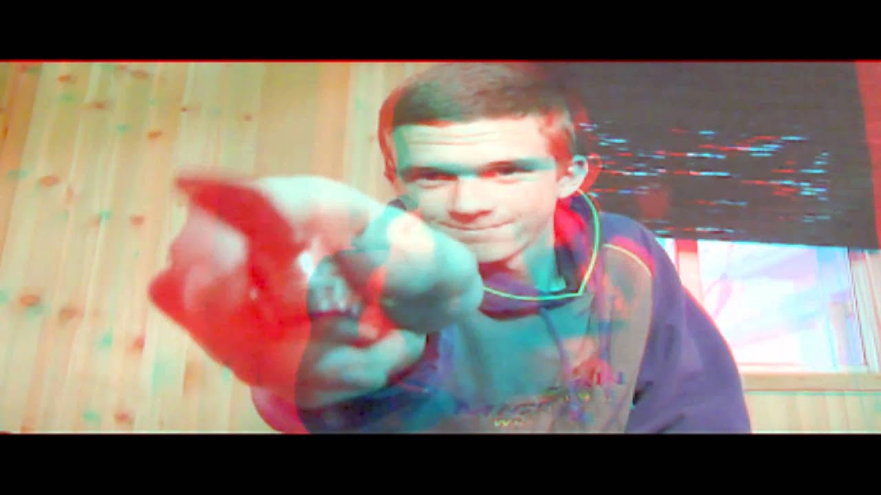 A 3D red and cyan video