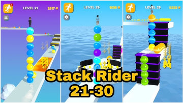 Stack Rider (Level 21-30) Gameplay
