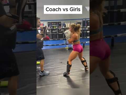 When Coach sparring