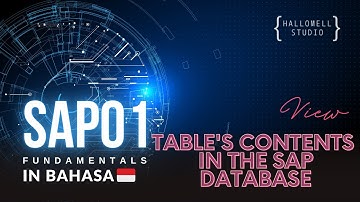 SAP01 | Fundamental | Exc 7-2 View A Table