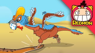 Oviraptor VS Velociraptor | Dinosaurs Battle | REDMON