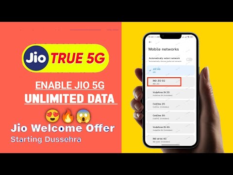 Activate Jio 5G | Jio True 5G Welcome Offer | How To Get Activation for Jio True 5G | Enable Jio 5G