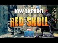 How to Paint Red Skull from Marvel: Crisis Protocol