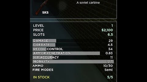 The SKS | ROBLOX Criminality