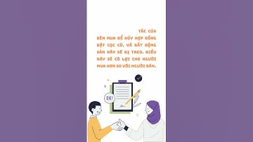 Hợp Đồng Đặt Cọc Nhà Đất Có Nên Công Chứng #sohong #nhadat #bds #hopdongdatcoc