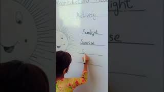 🌞 Words Starting with "SUN" Activity for Kids! 🌞
