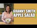 Simple Granny Smith Apple Salad with Pecans⭐