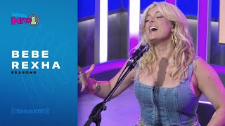 Bebe Rexha - Seasons + Satellite (Live Session at SiriusXM) #Bebe #Seasons #BFNOMLT #SiriusXM Resimi