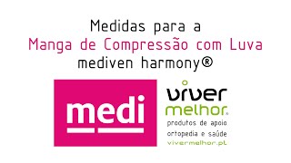 Manga de Compressão com Luva Grau 2 - Mediven Harmony