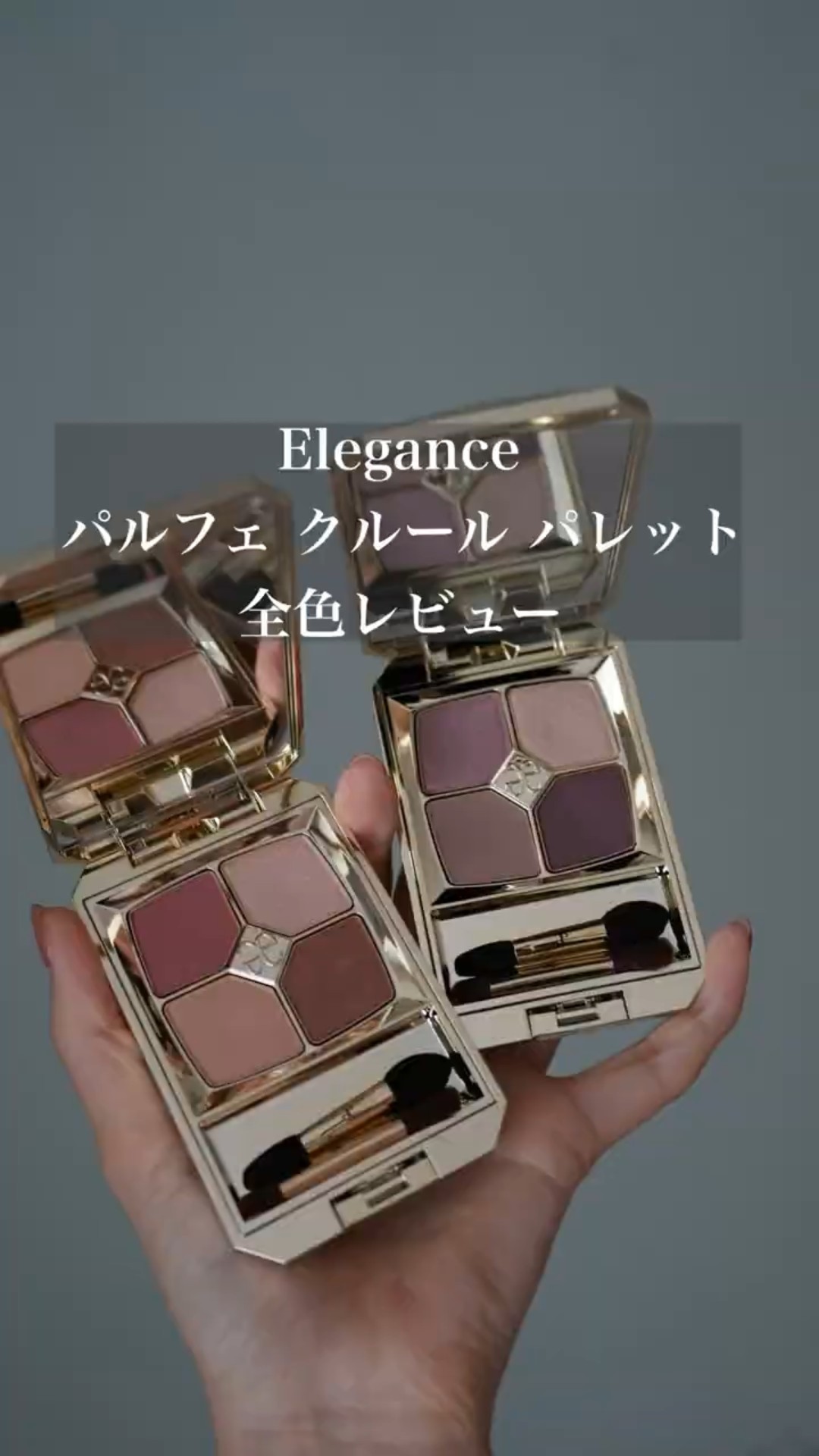 Elégance パルフェクルール パレット 101 エンドレスグローリー