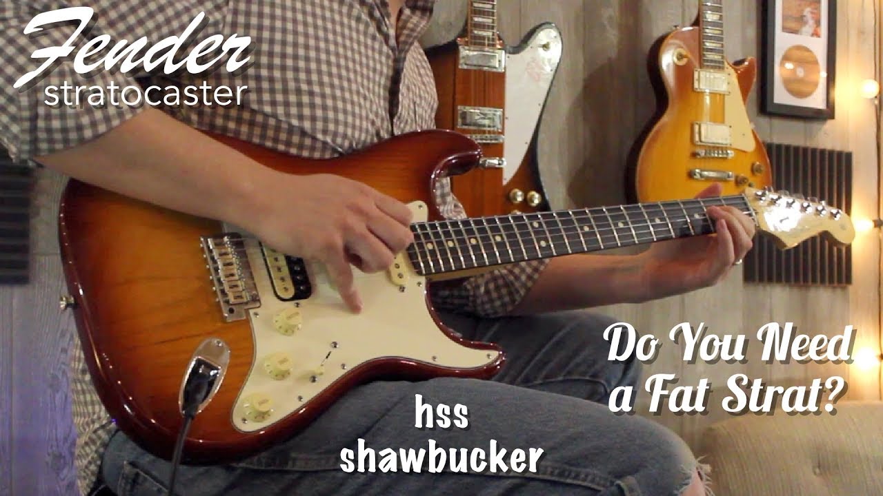 ギター Busker's Storatocaster Humbacker H-S-S Fender Stratocaster HSS Shawbucker - Do You Need a