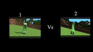 Minecraft in a nutshell 1 vs 2