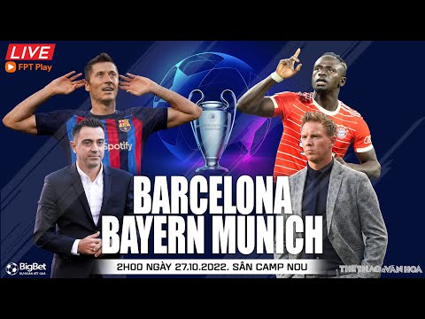 Video Cúp C1 Champions League | Barcelona vs Bayern Munich... - youtube
