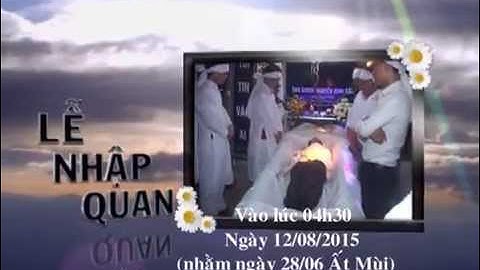 lễ tang ông Giuse nguyễn đình sâm hưởng thọ 67 tuổi p1