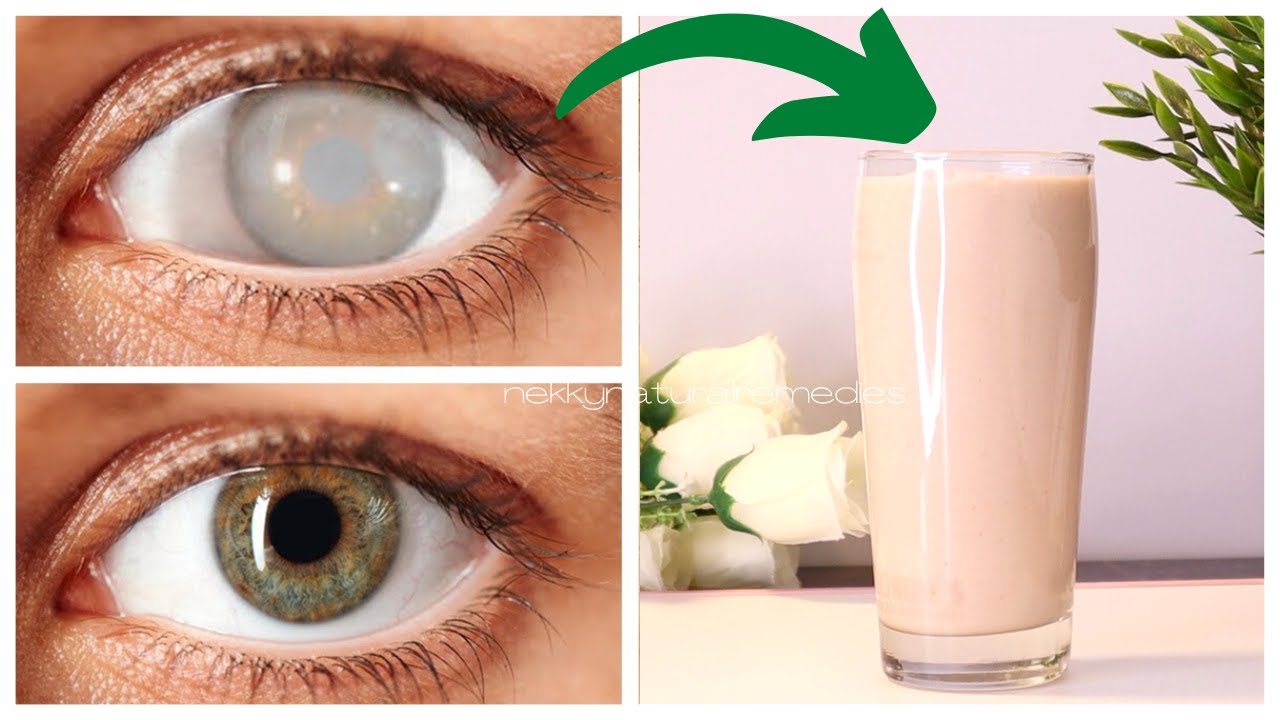 DRINK FOR STRONGER VISION & SEE BETTER WITHOUT GLASSES I How to improve ur eyesight naturally @ home