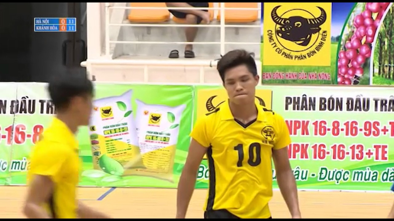 [Giải bóng chuyền trẻ vô địch toàn quốc 2017 - Nam] Trận bán kết 1: Hà Nội - Khánh Hòa