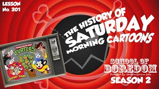 HISTORY OF SATURDAY MORNING CARTOONS  Cereal Spoons At The Ready!  SOB Lesson No. 201