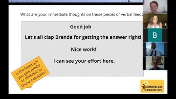 Reflecting on your use of verbal feedback in the classroom | Teach2030