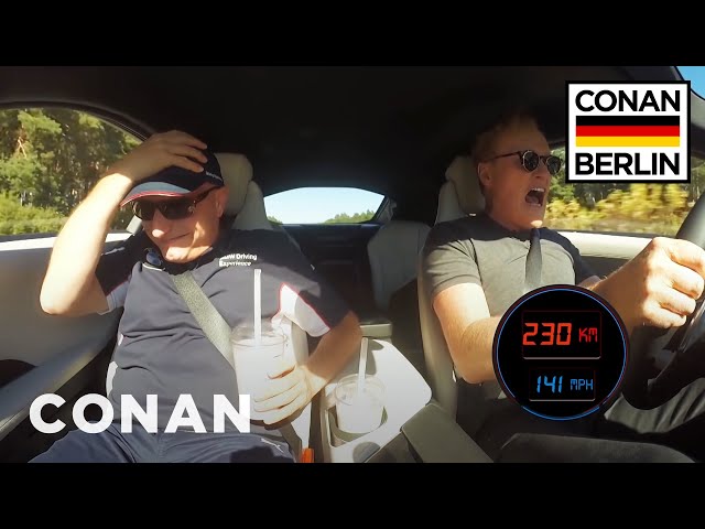 Conan O Brien Submits To A More In Trip Berlin