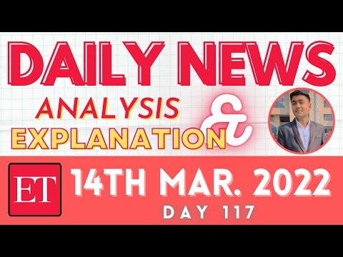 The Economic Times: Daily News Analysis & Explanation in Hindi -  3 March 2022 | Day 117 | PDF