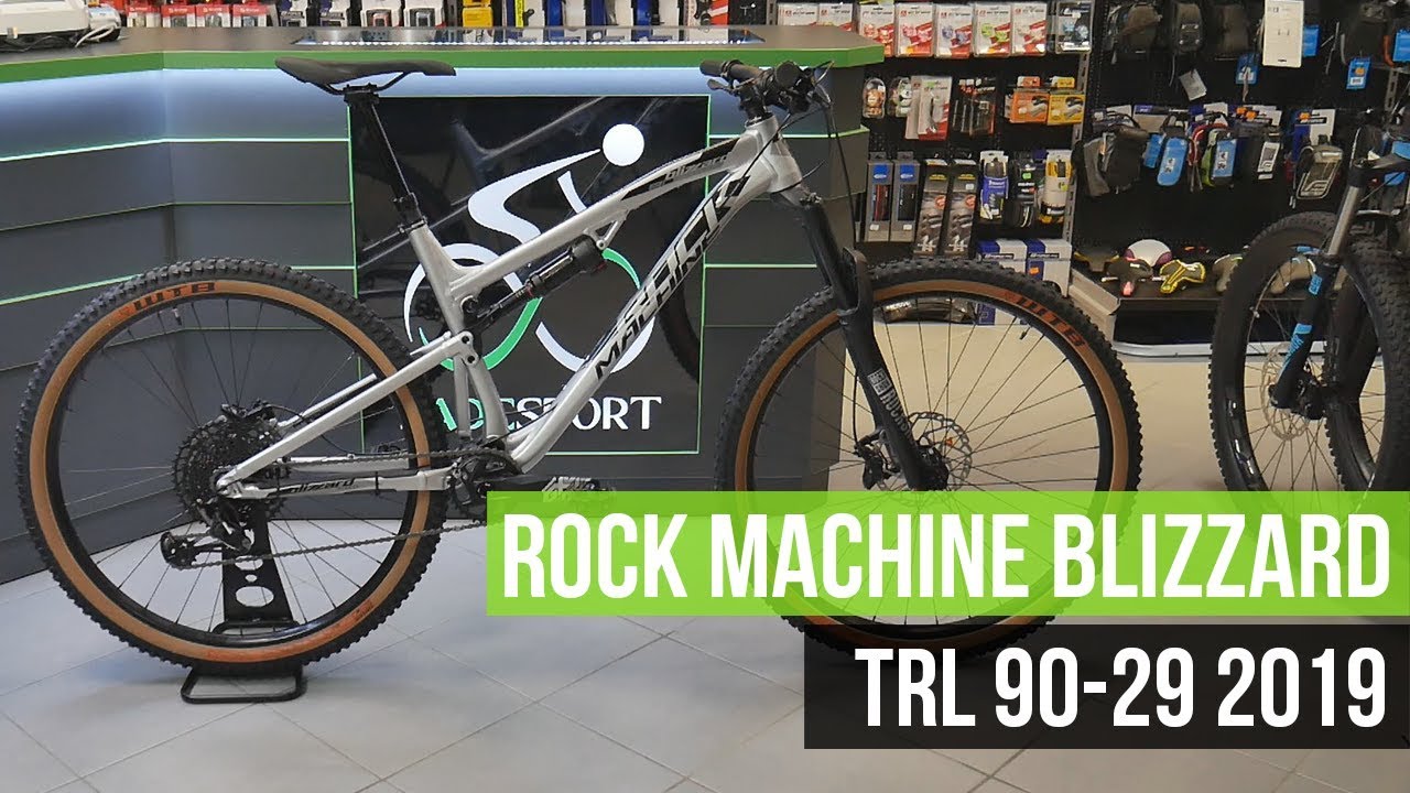 Rock Machine BLIZZARD TRL 90-29 2019 / Sadesport - YouTube