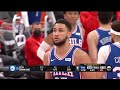 Wizards intentionally foul Ben Simmons on every play like he's Shaq and it works 👀