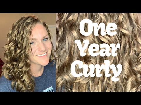 My Curly Hair Journey 2A, 2B, 2C Curls! With Before and After Photos