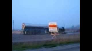 QEW Near St. Catherines Tractor Trailer Accident