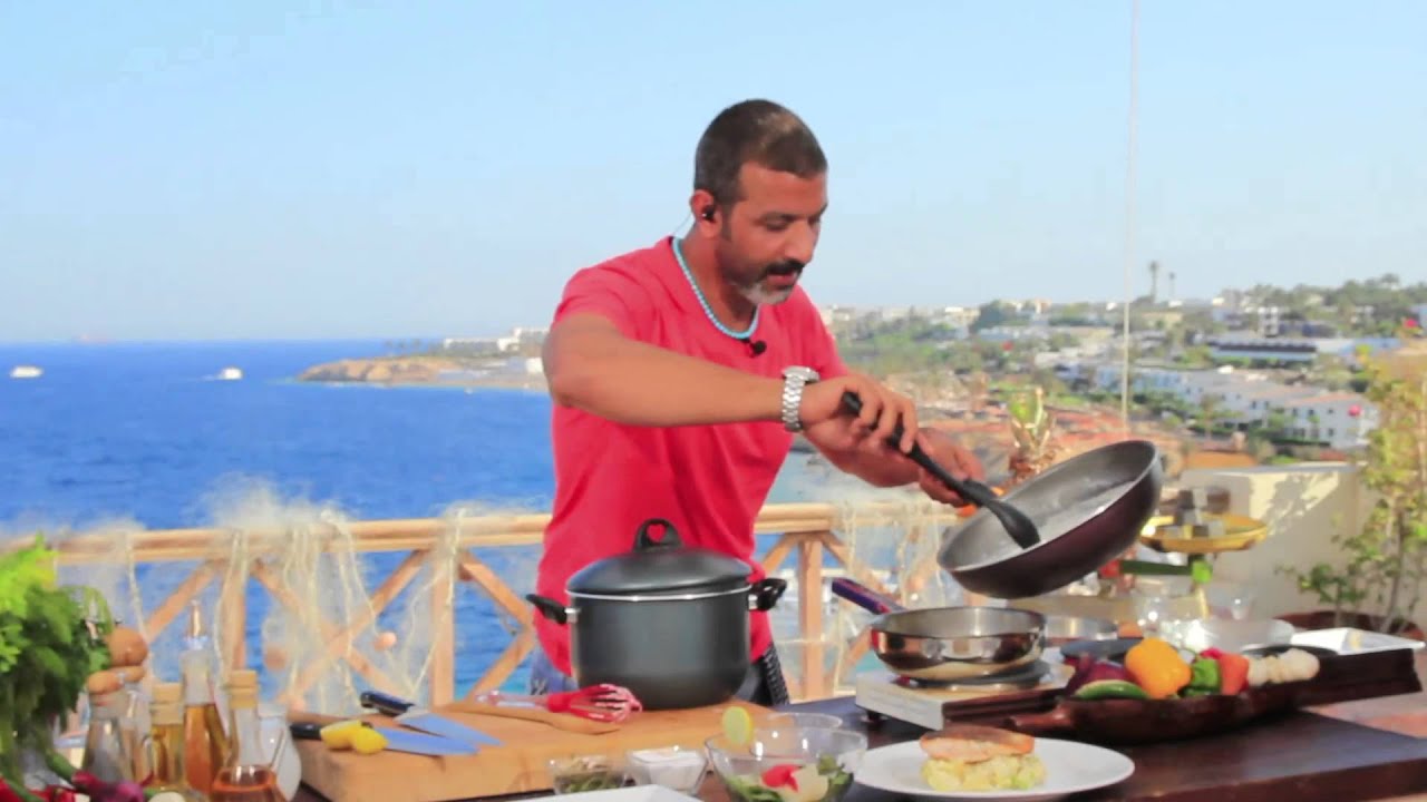 سمك سلمون - باستا ريجاتونى - صوص أبيض بالكلامارى | شبكة وصنارة حلقة كاملة