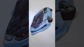 Honda 🚙💨 #carart #honda #civic #drawingtutorial #drawing #skills #fypcars #camber #stancelife