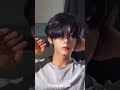 Chang_a hairstyle tutorial💗 Korean cute boy #firewolfgirl #shorts #tiktok #trending #tiktoktrend