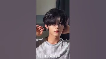 Thumbnail of Chang_a hairstyle tutorial💗 Korean cute boy #firewolfgirl #shorts #tiktok #trending #tiktoktrend