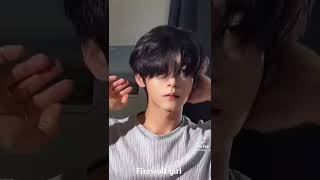 Chang_a hairstyle tutorial💗 Korean cute boy #firewolfgirl #shorts #tiktok #trending #tiktoktrend screenshot 1