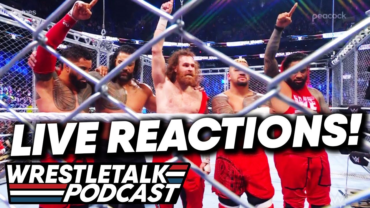 WWE Survivor Series War Games 2022 LIVE REACTIONS! | WrestleTalk Podcast