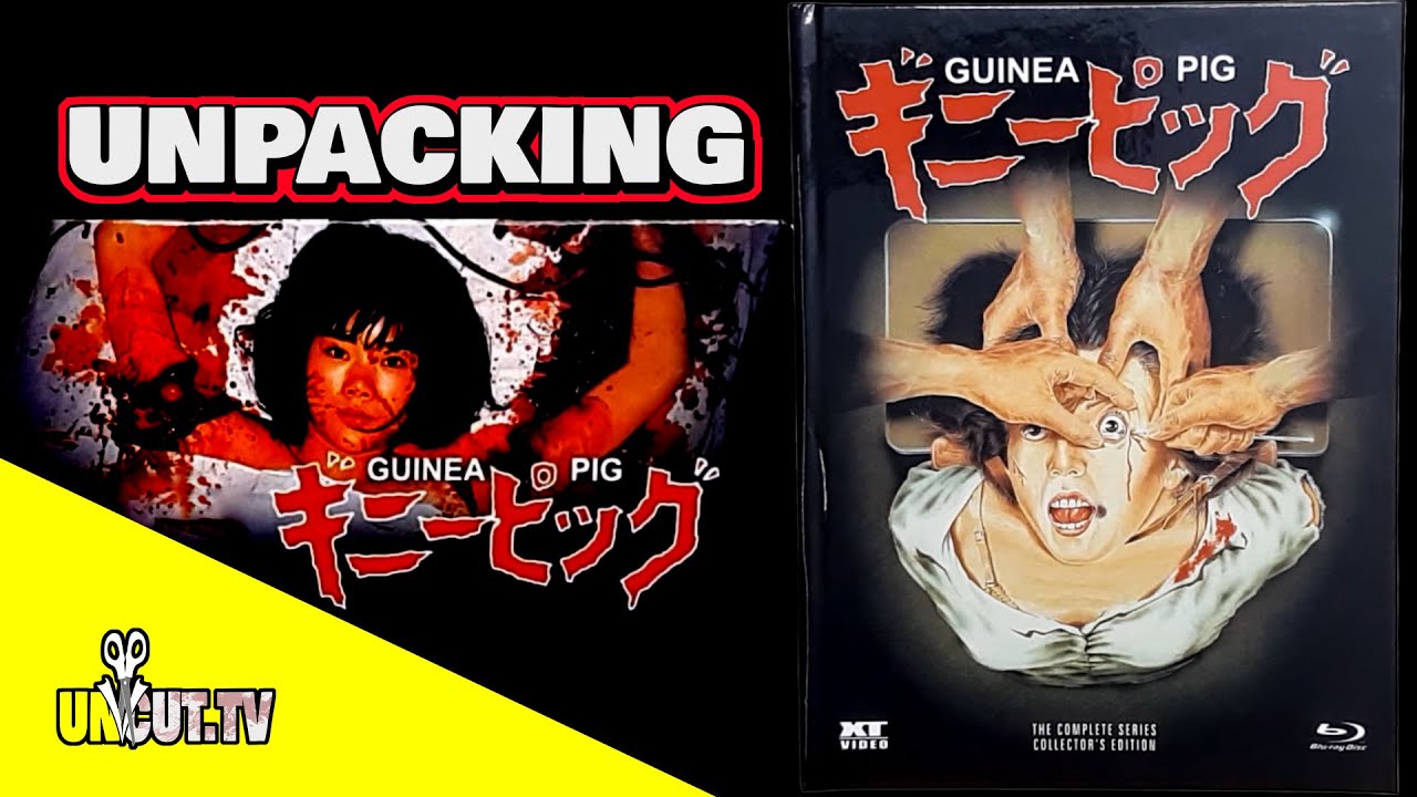 Unpacking: GUINEA PIG | THE COMPLETE SERIES | Mediabook: MERMAID