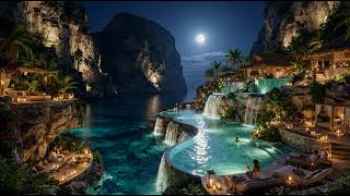 Luxury Ocean Retreat 🌅 Relaxing Lounge Music & Café Atmosphere