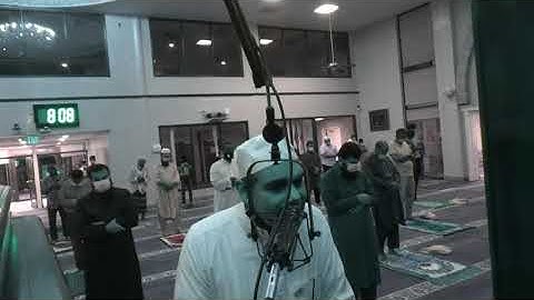 صلاة المغرب المسجد الكبيرفي شمال تكساس من سورة الأنفال رمضان الصباغ