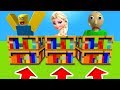 Minecraft PE : DO NOT CHOOSE THE WRONG BOOKSHELF! (Roblox, Elsa & Baldi's Basics)