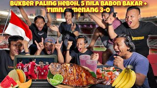 BREAKING THE FASTING WITH ALL THE CITIZENS OF GUBUK & THE FUN OF THE INDONESIA vs VIETNAM NOBAR