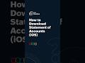 Statement of Accounts | iOS App | Zoho Invoice