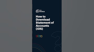 Statement of Accounts | iOS App | Zoho Invoice
